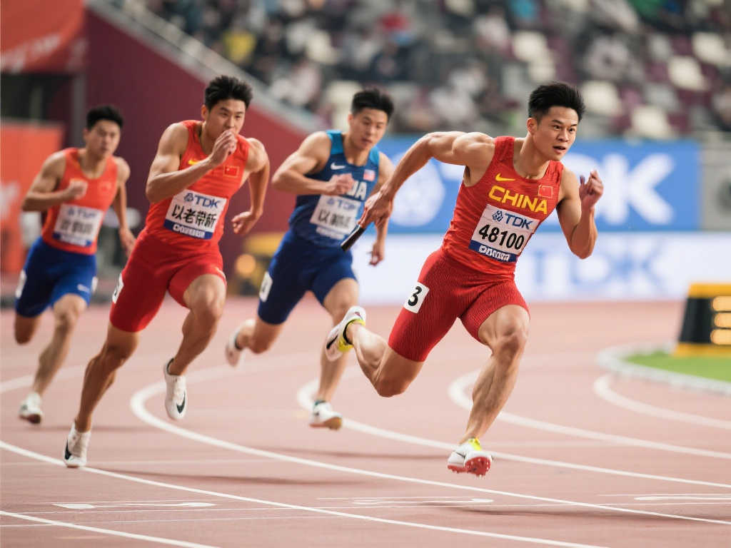 全国田径大奖赛:35岁苏炳添领衔男子4x100米接力勇夺金牌! 全国田径大奖赛:35岁苏炳添领衔男子4x100米接力勇夺金牌!